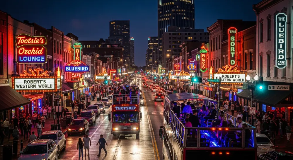 Party 'N Ride Nashville on Lower Broadway