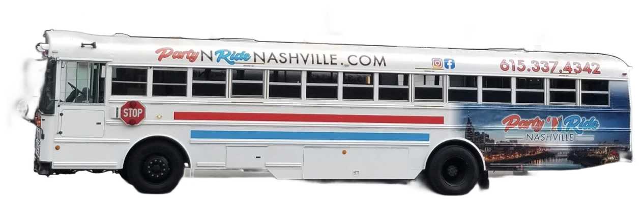 The Party 'N Ride Nashville enclosed party bus